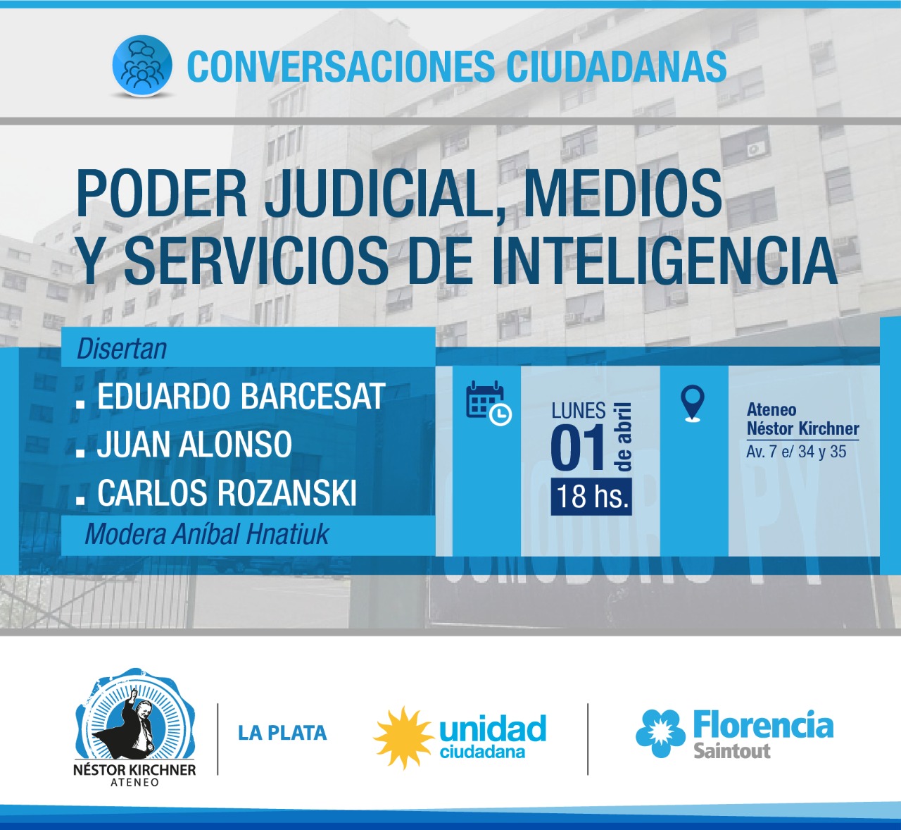 Los juristas Eduardo Barcesat y Carlos Rozansky y una trama: Justicia, medios y servicios de inteligencia